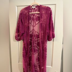 Entro Lace Punk Duster